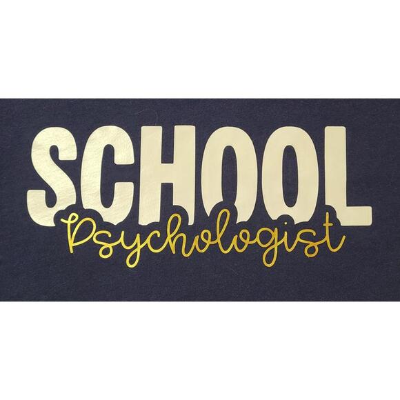 NWOT School Psychologist Shirt Mens Size 2XL Special Education Apparel NCSP LSSP - Picture 1 of 6
